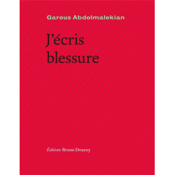 J'écris blessure