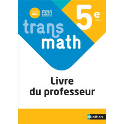 Transmath : 5e : Livre du...