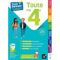 Tout savoir : toute ma 4e